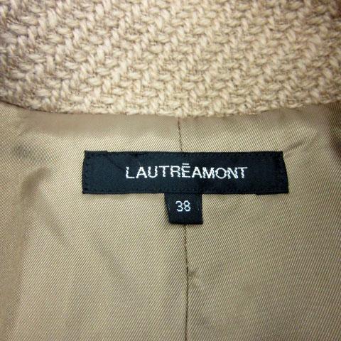 ロートレアモン LAUTREAMONT スタンドカラーコート ショート丈 ウール