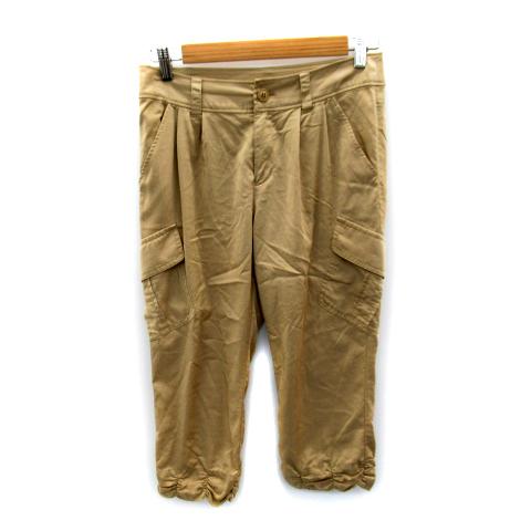 ストラ Stola. カーゴパンツ クロップドパンツ 七分丈 無地 38