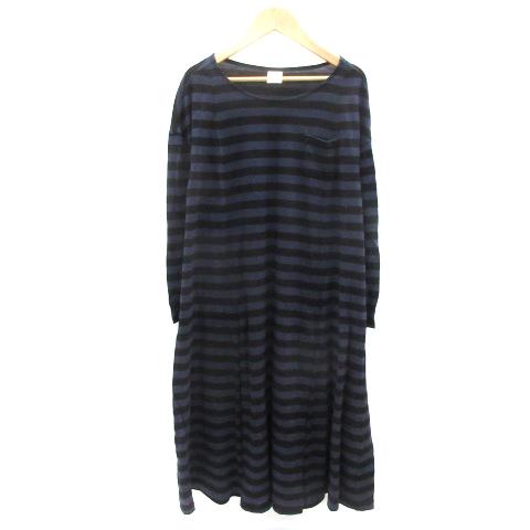 シャンブルドゥシャーム chambre de charme ワンピース ミモレ丈 長袖 