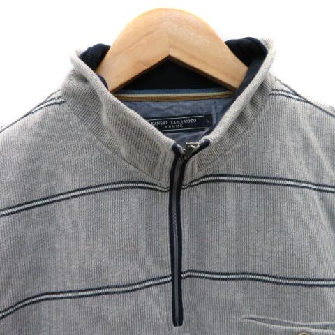 未使用品 カンサイ KANSAI YAMAMOTO HOMME カットソー 長袖 ハーフ 