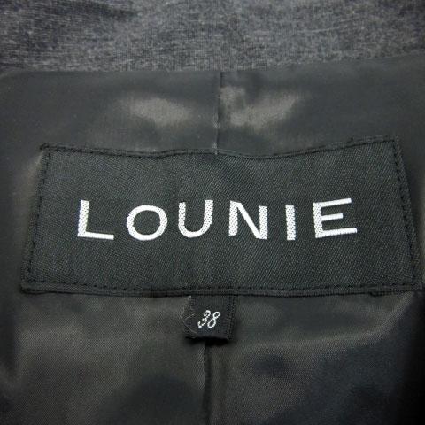 ルーニィ LOUNIE テーラードジャケット ミドル丈 総裏地 シングル