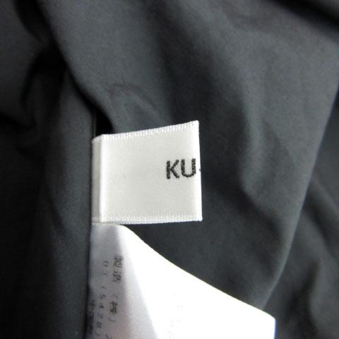 クウム KU-UM ブラウス カットソー 長袖 ラウンドネック F ブラック 黒 /MS24 レディース｜vectorpremium｜06