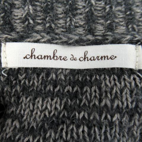 シャンブルドゥシャーム ニット シャンブルドゥシャーム chambre de charme ニット カットソー 長袖