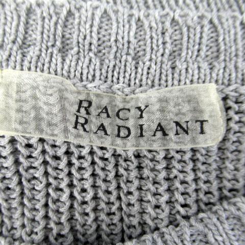 レイシーラディアント RACY RADIANT ニット カットソー 長袖 ラウンド
