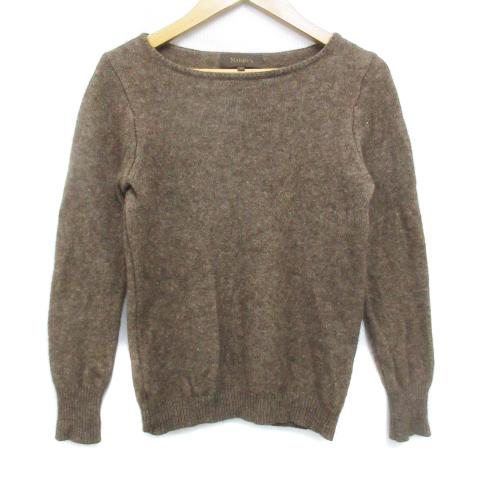 ネイチャーズ Nature's ニット セーター 長袖 ラウンドネック ウール S