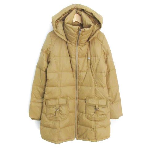 イーストボーイ EAST BOY ダウンコート フード付き ロング丈 スタンド