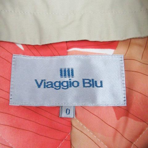 ビアッジョブルー Viaggio Blu トレンチコート スプリングコート