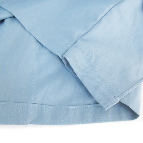 ワードトローブ Wordtrobe タイトスカート ロング丈 マキシ丈 切替 プリーツ アシンメトリー 無地 F バイカラー 青 水色 レディース |  | 03