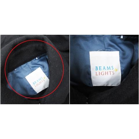 ビームスライツ BEAMS Lights Pコート ピーコート ロング丈 ステン