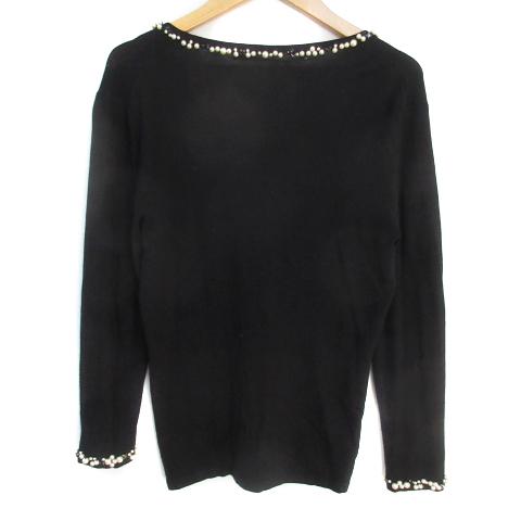 ストロベリーフィールズ STRAWBERRY-FIELDS ニットカーディガン ミドル  