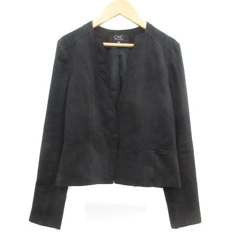 クードシャンス CdeC COUP DE CHANCE ノーカラージャケット ミドル丈 