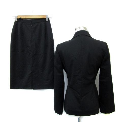 23区 オンワード樫山 スーツ セットアップ スキッパーカラージャケット  