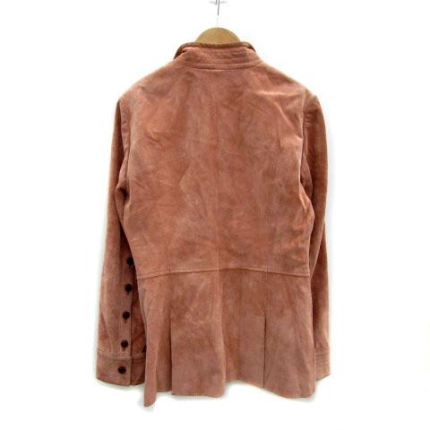 アンスペック UNSPECK オープンカラージャケット レザージャケット 