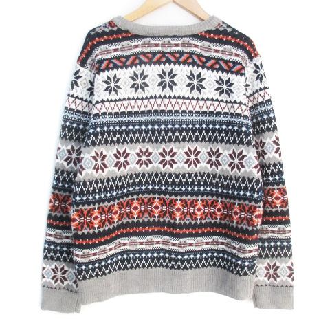 セブンデイズサンデイ ニット セーター 長袖 ラウンドネック