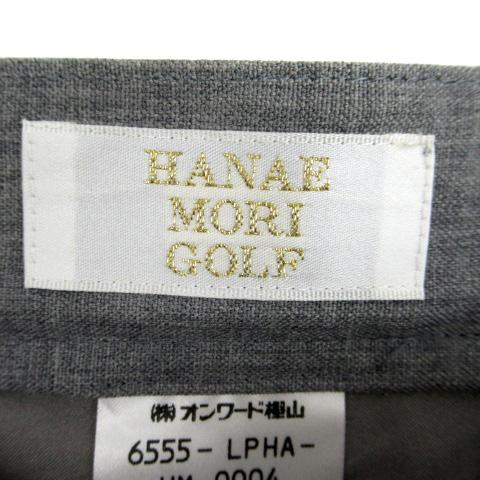 ハナエモリ HANAE MORI ゴルフウェア スラックスパンツ テーパード 