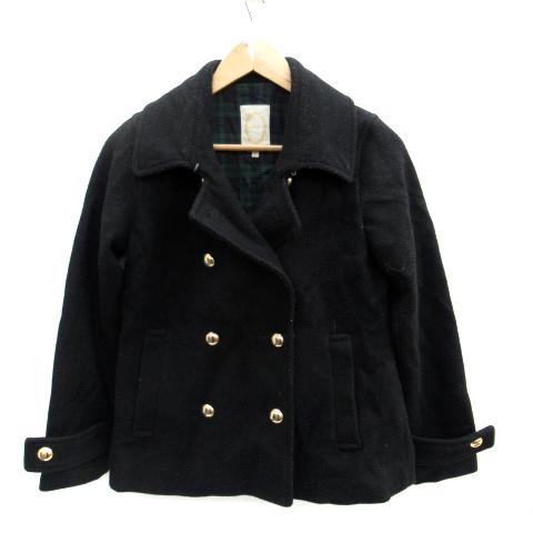 最終お値下げ☆極美品 D＆G ナポレオンジャケット ピーコート 黒 HELLCATPUNKS コート ジャケット アウター レディース ブラック