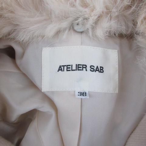 ATELIER SAB アトリエサブ ステンカラーコート ロング丈