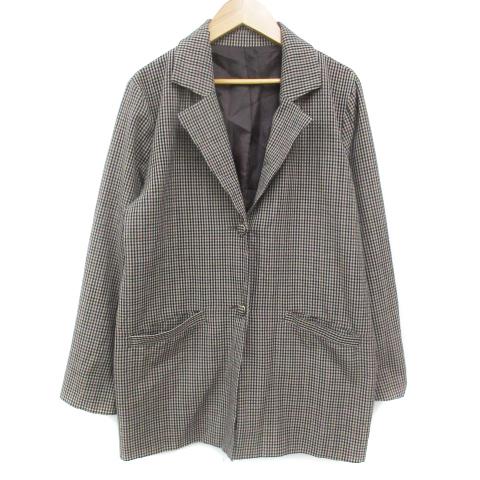 エムズエキサイト テーラードジャケット ロング丈 総裏地 シングル 