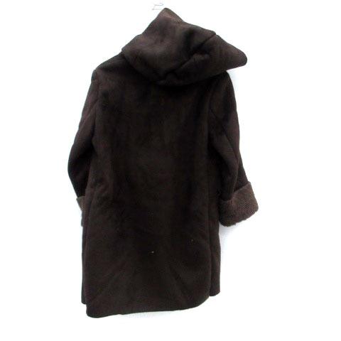 NANO universe（ナノ・ユニバース） ダッフルコート フェイクムートン