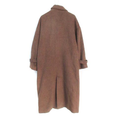 MURUA（ムルーア） ピーコート Pコート ロング丈 ステンカラー ダブル