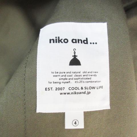 niko and… ニコアンド Niko and.. トレンチコート スプリング niko and… ニコアンド Niko and.. トレンチコート スプリング