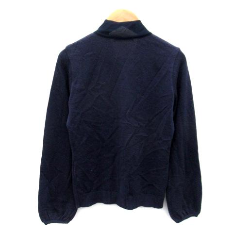 美品　FARE LA CORTE ニット　セーター　毛１００％ ファーレラコルテ FARE LA CORTE ニット カットソー 長袖 スリット