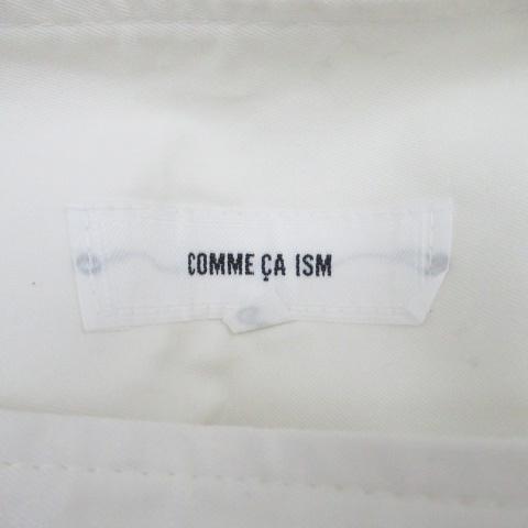 COMME CA ISM（コムサイズム） ボックスプリーツスカート ひざ丈 L