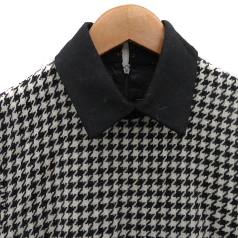 ジーヴィージーヴィー G.V.G.V ワンピース ミニ丈 長袖 千鳥格子柄