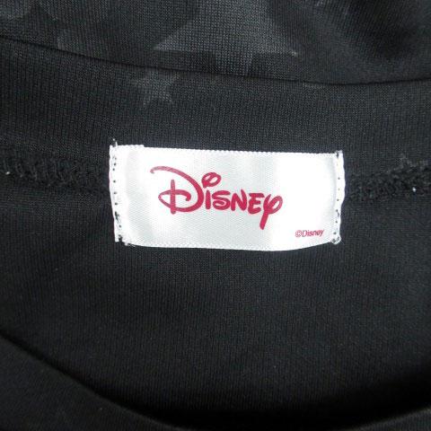 ディズニー Disney スポーツウエア カットソー ラウンドネック 半袖 ミッキーマウス柄 星柄 大きいサイズ 3L ブラック ピンク レディース｜vectorpremium｜04