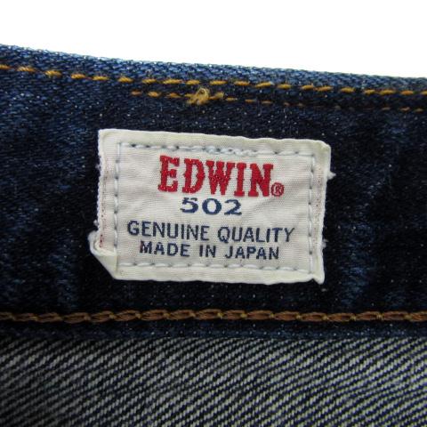 EDWIN（エドウィン） EDWIN 502 デニムパンツ ジーンズ ロング丈 