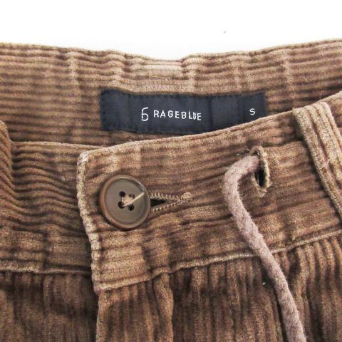 RAGEBLUE レイジブルー コーデュロイパンツ テーパードパンツ 七 RAGEBLUE レイジブルー コーデュロイパンツ テーパードパンツ 七