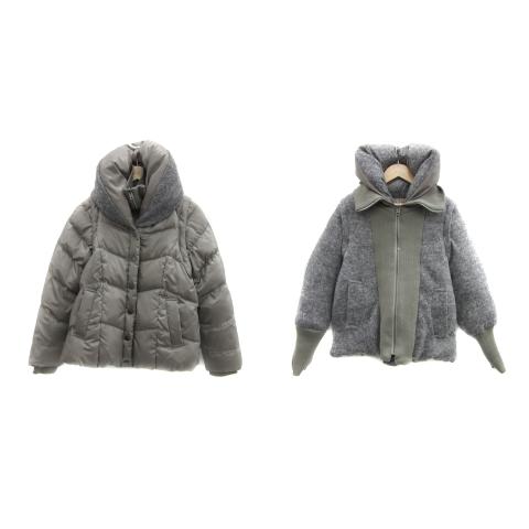 JEANASIS ジーナシス ダウンジャケット ダウンベスト ミドル丈  