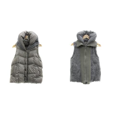 JEANASIS ジーナシス ダウンジャケット ダウンベスト ミドル丈  