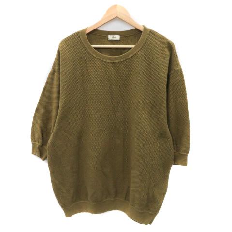 フラジャイス fraguais カットソー 七分袖 ラウンドネック 無地