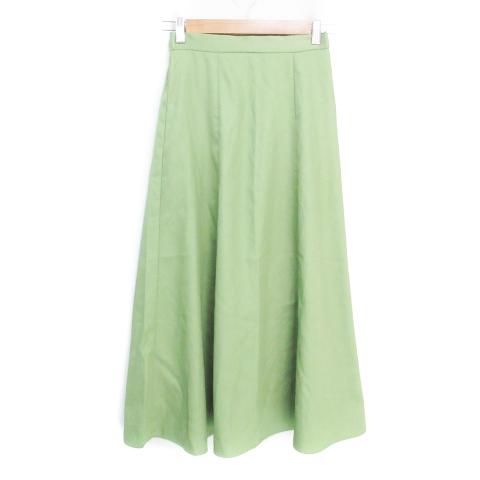 フレイアイディー FRAY I.D フレアスカート ロング丈 マキシ丈 無地 F