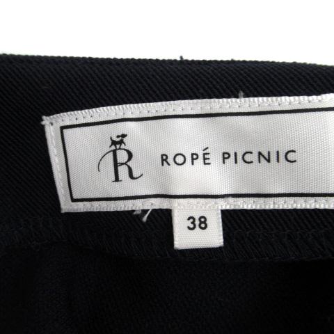 ロペピクニック ROPE Picnic オールインワン コンビネゾン ワイドパンツ アンクル丈 ノースリーブ Vネック 38 ネイビー レディース｜vectorpremium｜05