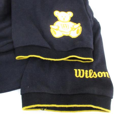 Wilson ウィルソン WILSON ポロシャツ 半袖 ポロカラー ロゴ刺