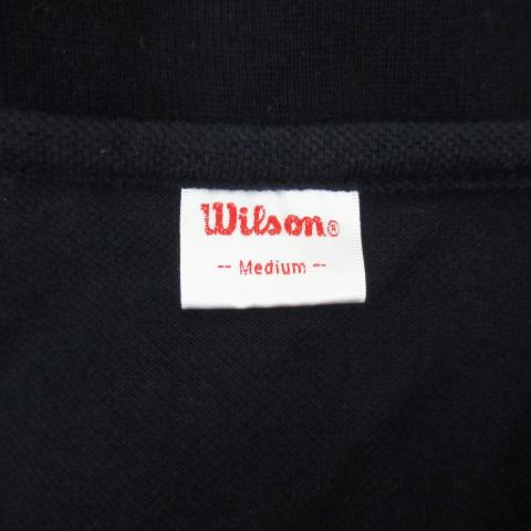 Wilson ウィルソン WILSON ポロシャツ 半袖 ポロカラー ロゴ刺