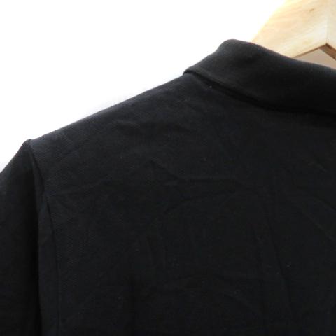 ニューバランス NEW BALANCE ポロシャツ 半袖 ポロカラー 無地 M 黒 ブラック /YK14 メンズ｜vectorpremium｜04