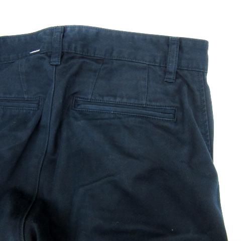 MHL マーガレットハウエル　チノパンツ　ネイビー MARGARET HOWELL（マーガレットハウエル） MHL. チノパンツ アンクル丈