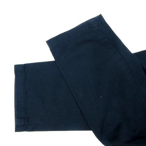 MHL マーガレットハウエル　チノパンツ　ネイビー MARGARET HOWELL（マーガレットハウエル） MHL. チノパンツ アンクル丈