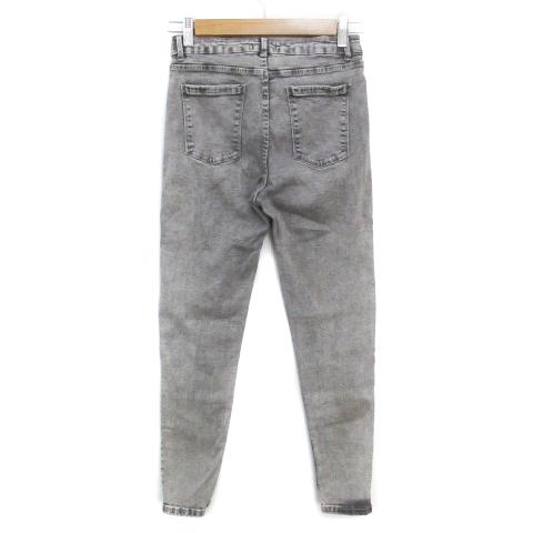ベルシュカ Bershka デニムパンツ ジーンズ スキニーパンツ ロング丈 