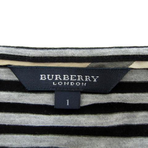 新品　バーバリー　ロンドン　カットソー　ブラック　黒 BURBERRY（バーバリー） 送料無料 BURBERRY LONDON ロンドン メンズ T