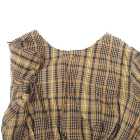レイビームス Ray Beams ワンピース ラウンドネック 半袖 ロング