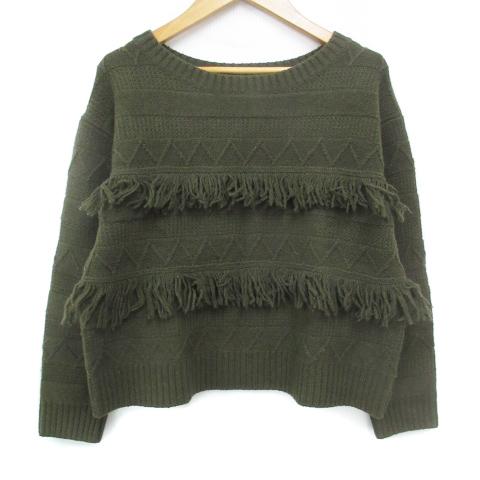 UNITED ARROWS ユナイテッドアローズ ニット セーター ショート丈 長袖  