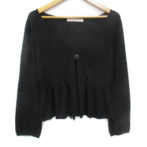 シャーロット ロンソン charlotte ronson ニットカーディガン ミドル丈 