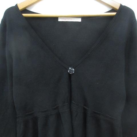 シャーロット ロンソン charlotte ronson ニットカーディガン ミドル丈 