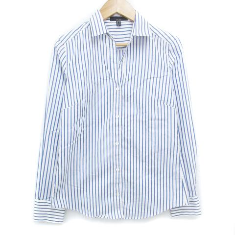 ICB（アイシービー） シャツ ブラウス 長袖 スキッパーカラー 