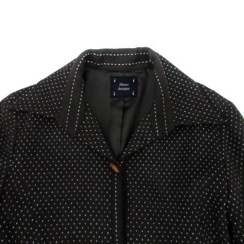 定価約4万円★新品タグ付き★デプレ　シルク混　ノーカラージャケット アウトレット】セオα シャークグレー ノーカラージャケット