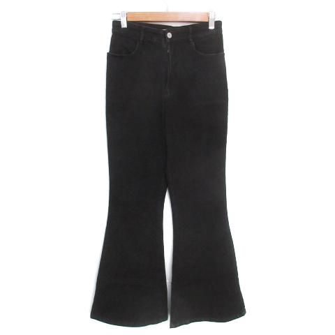 SLY スライ デニムパンツ ジーンズ フレアパンツ ベルボトム ロング丈